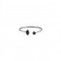 Silver eye ring