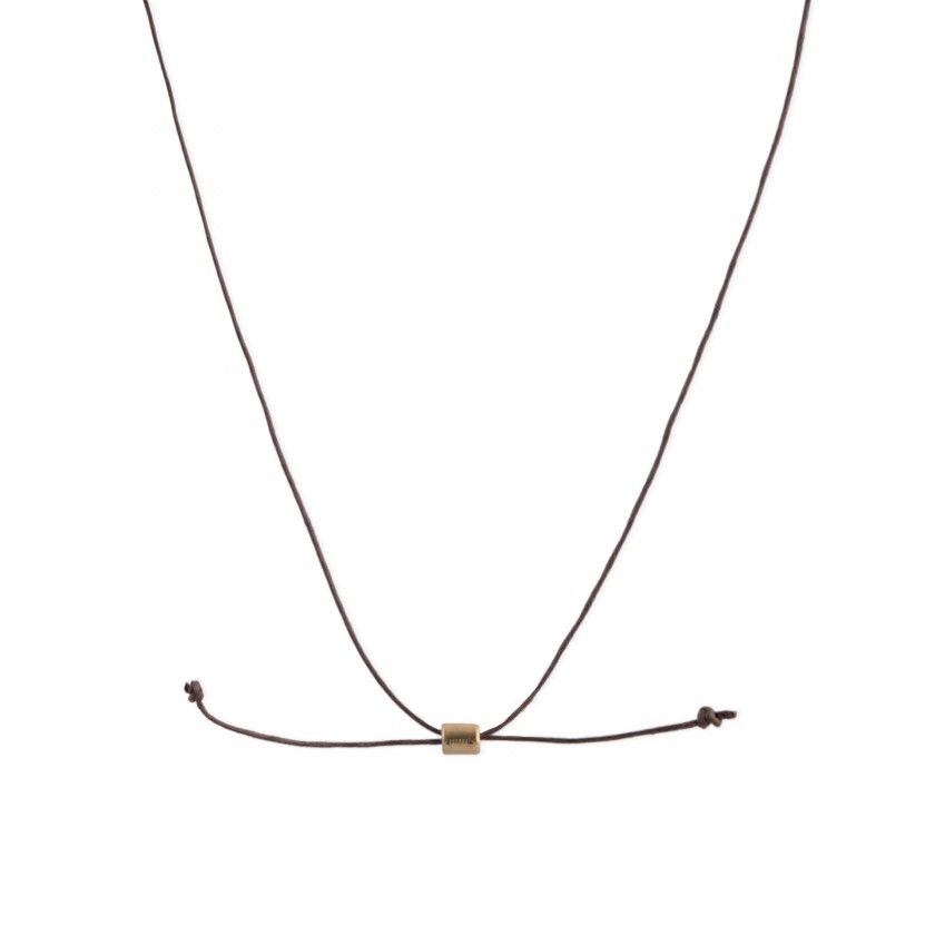 Waxed necklace Geometry
