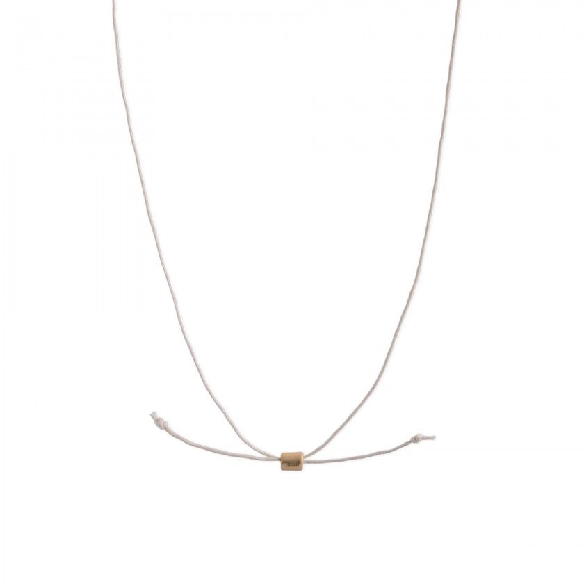 Waxed necklace Geometry