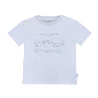 T-shirt manga curta menino algodão Primrose