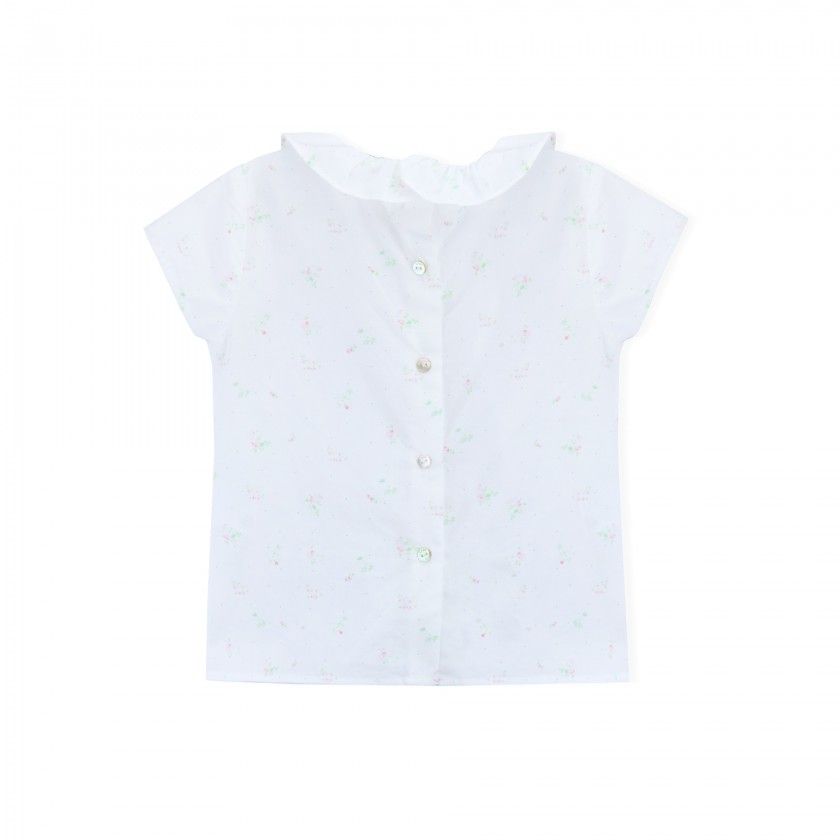 Blouse baby cotton Ditsy Flowers