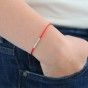 Simple leather bracelet