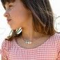 Waxed necklace My Little Garden