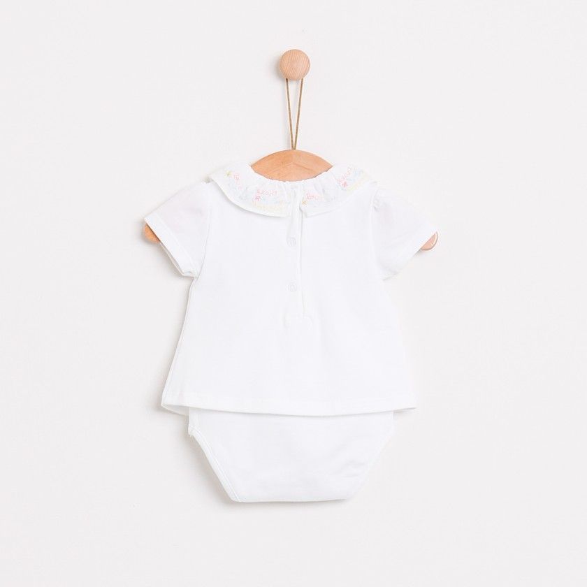 Body t-shirt manga curta beb Bird