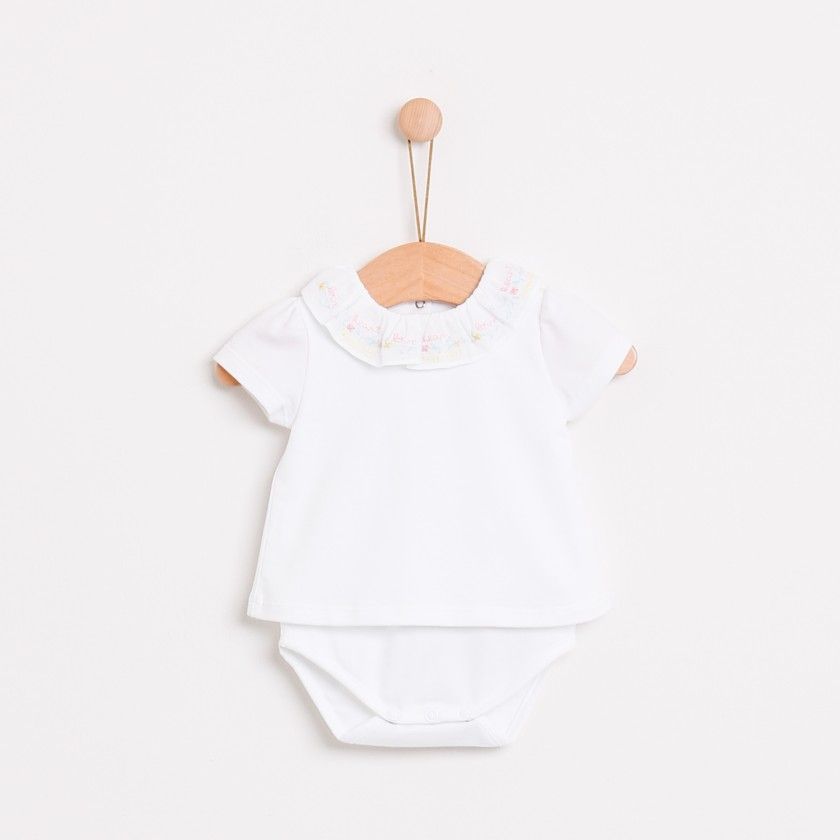 Body t-shirt manga curta beb Bird