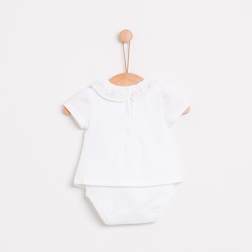 Body t-shirt manga curta beb Bird