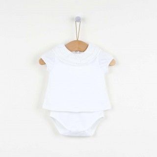 Body baby short sleeve Lírio Body baby short sleeve Lírio