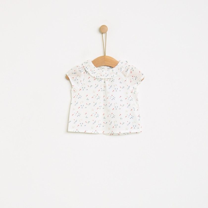 Saudade cotton baby blouse