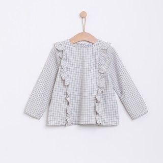 Blusa algodão Xadrez Blusa algodão Xadrez