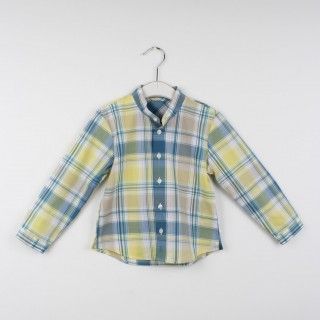Camisa de beb Roger para menino, em algodo