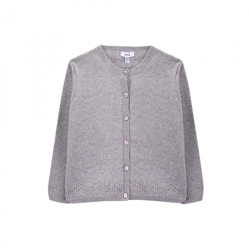 Casaco menina tricot Lori