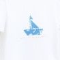 T-shirt de beb Barco para menino, em algodo