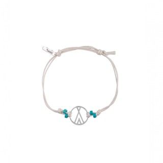 Waxed bracelet Shades of Ocean