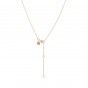 Shades of Ocean silver necklace
