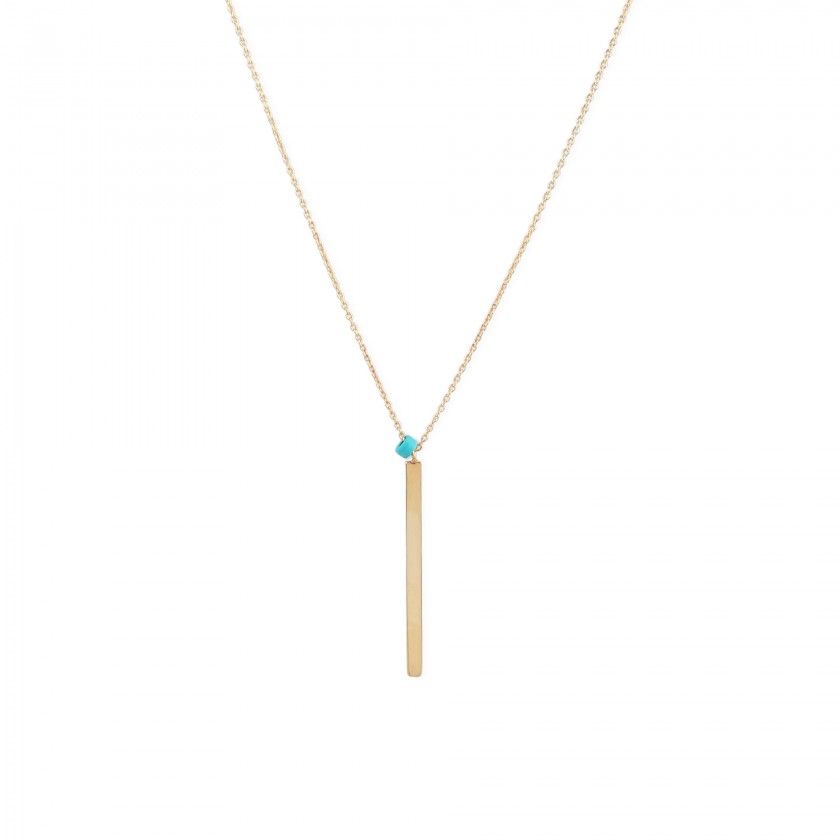 Shades of Ocean silver necklace
