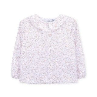 Blouse organic cotton Soft Flowers Blouse organic cotton Soft Flowers