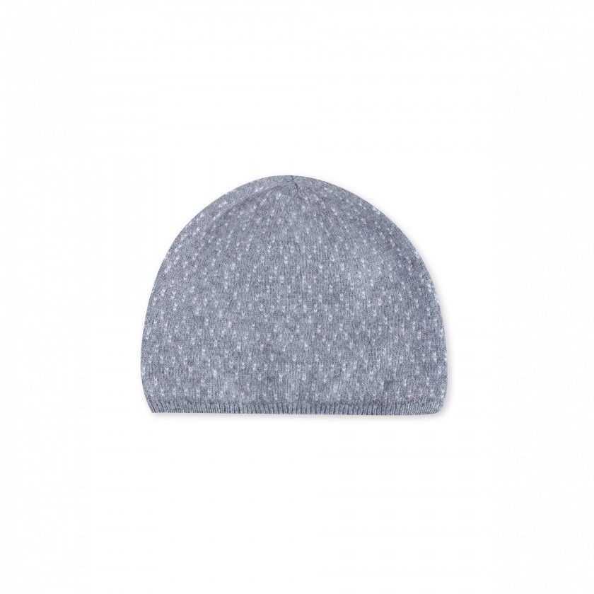 Beanie newborn knitted Jacquard