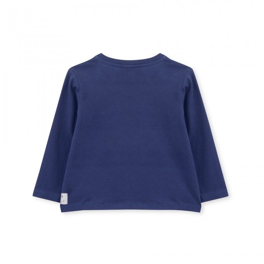T-shirt long sleeve baby organic cotton Confused Owl