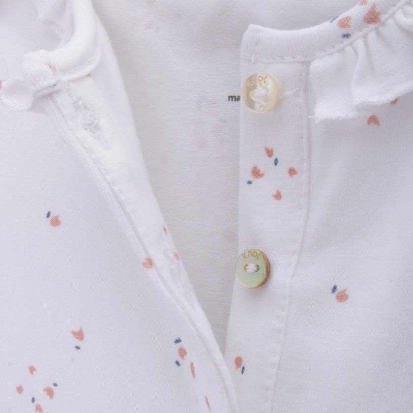 Body manga comprida recm-nascido Little Frill