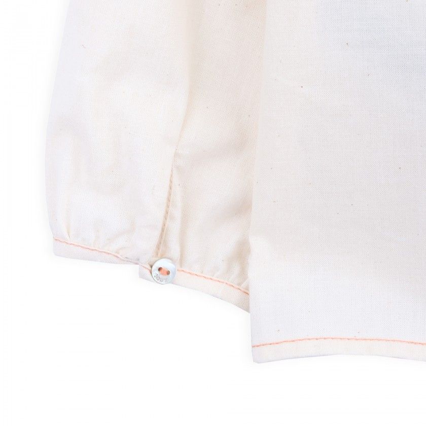 Blouse organic cotton Peaches