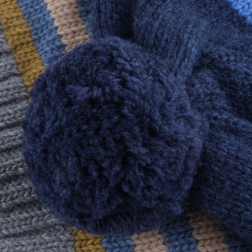 Beanie knitted boy Viggo