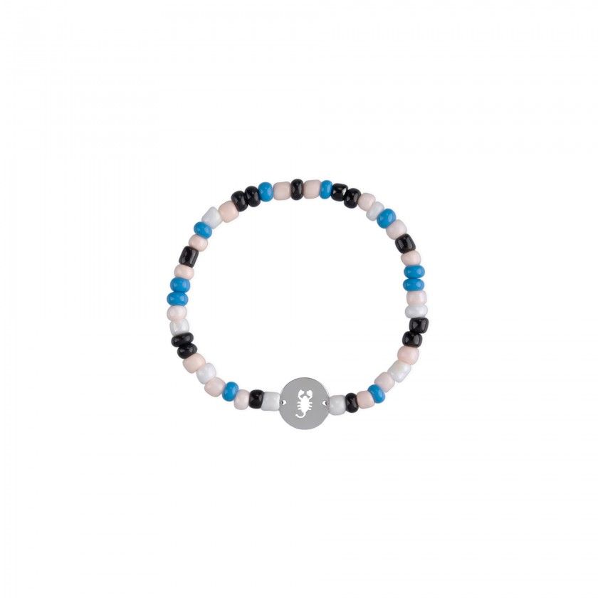 Beads bracelet sign scorpio