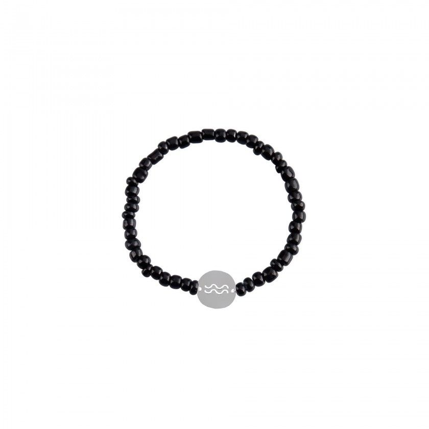 Beads bracelet sign aquarius