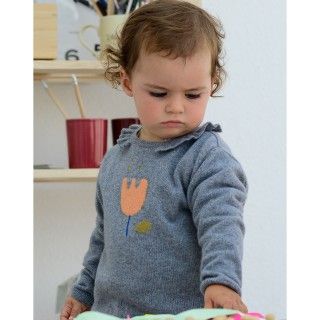 Camisola beb l Flower