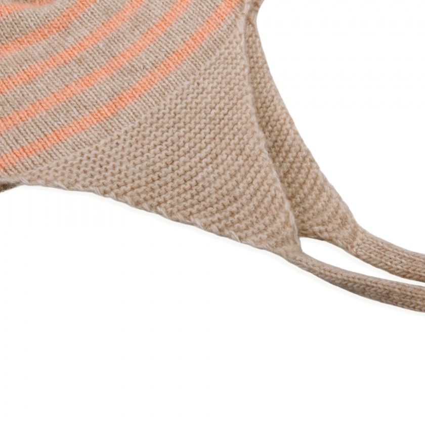 Gorro beb tricot Sand