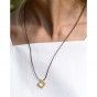 Waxed necklace Geometry