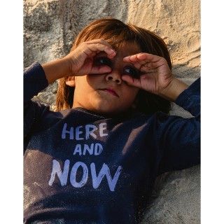 T-shirt long sleeve boy organic cotton Here & Now