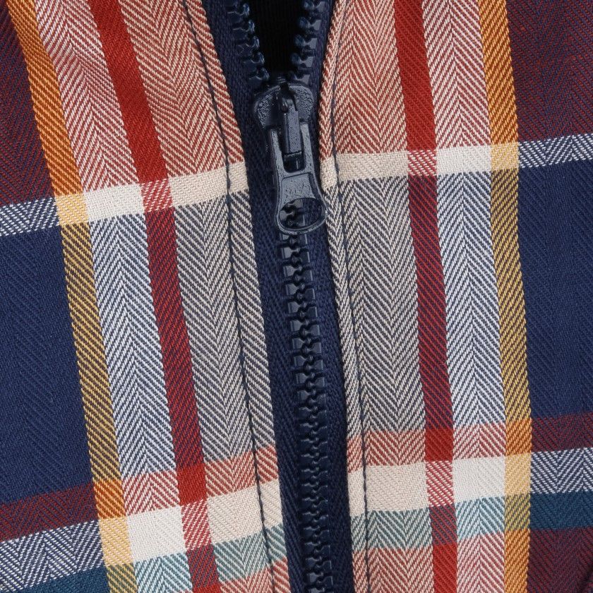 Boy coat flannel Zipper
