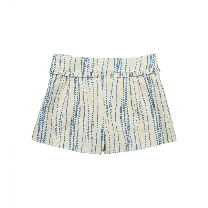 Tie Dye cotton girl shorts