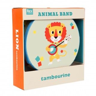 Animal band tambourine