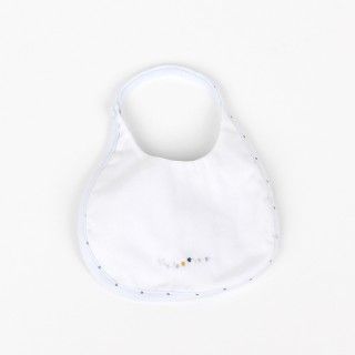 Newborn Dots cotton bib