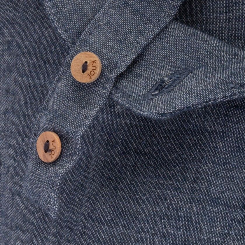 Lilacs denim overalls
