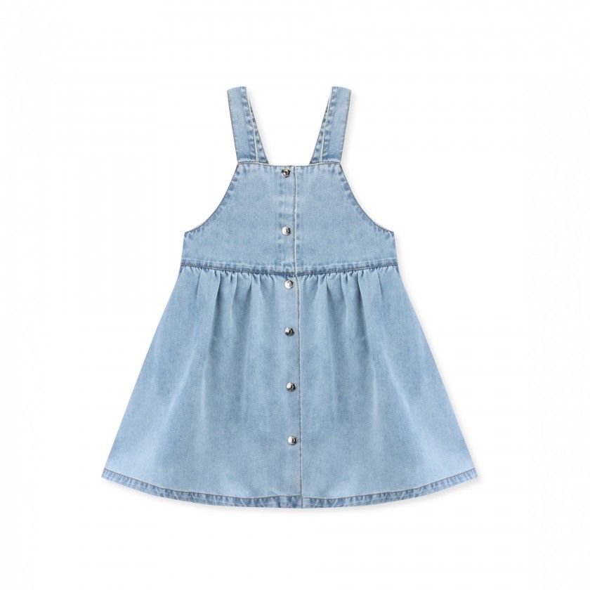 Denim pinafore hot sale dress kids