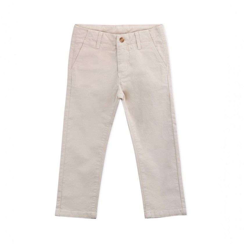 James twill trousers