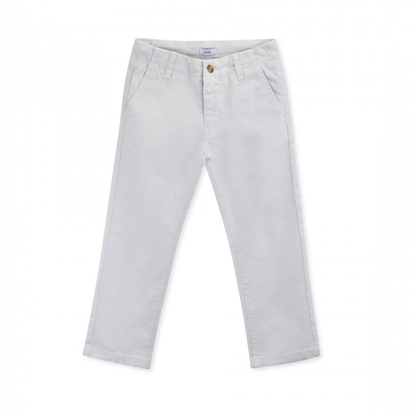 James twill trousers