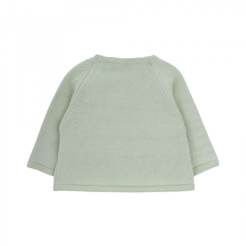Evergreen knitted sweater