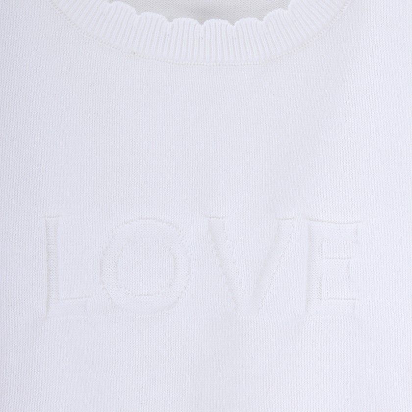 Camisola tricot Love