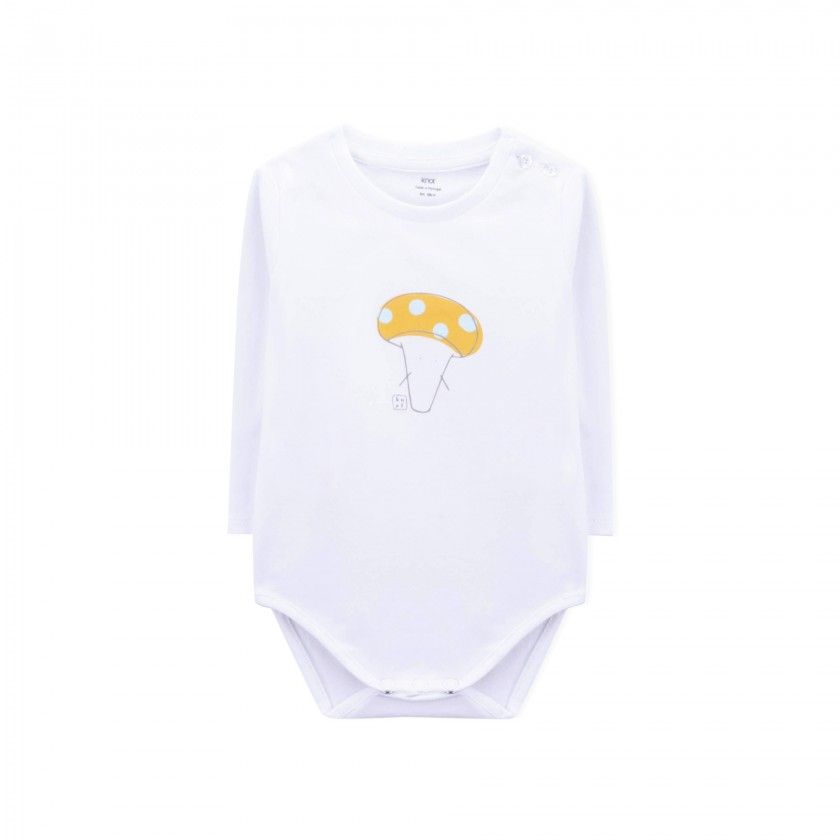 Kyodai Kinoko long sleeve baby body