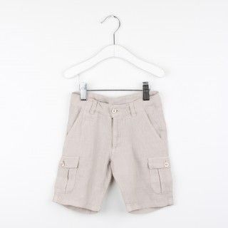 Cargo baby linen shorts Cargo baby linen shorts