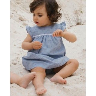 Baby dress chambray Melody