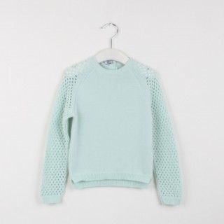 Different textures sweater