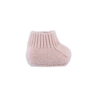 Fig knitted booties
