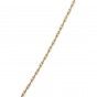 Twisted mesh silver necklace