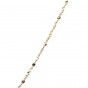 Twisted mesh silver necklace