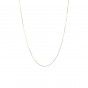 Twisted mesh silver necklace