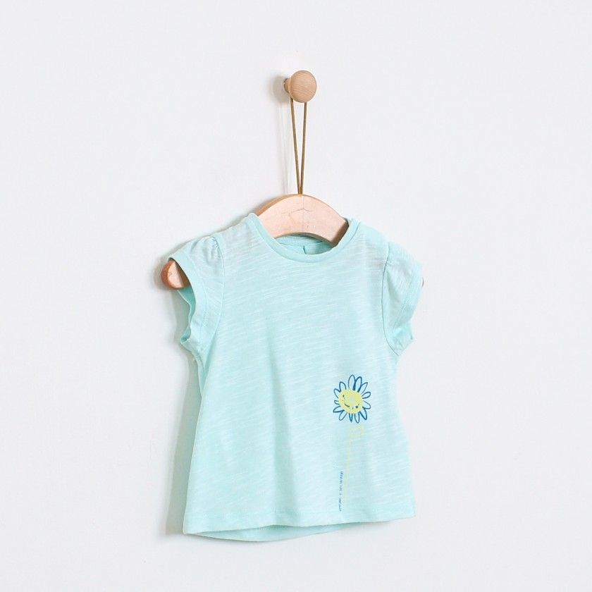 T-shirt short sleeve baby Flor